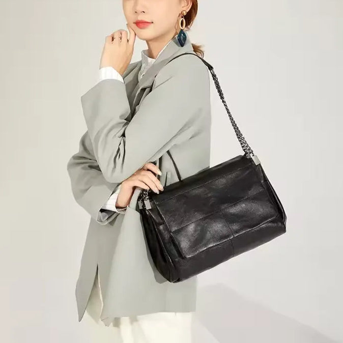Bolsa Feminina De Couro Transversal Antonela