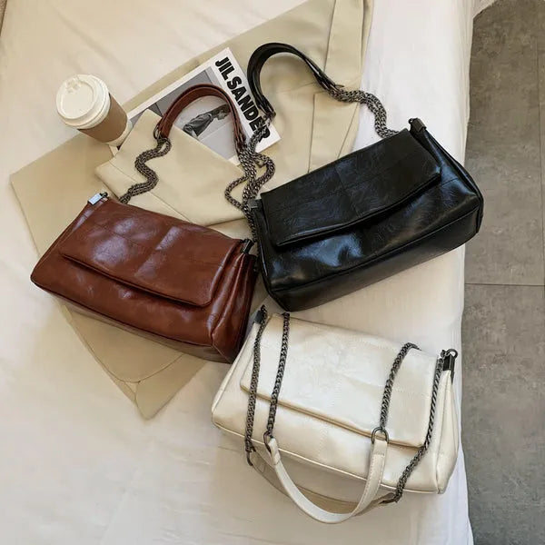 Bolsa Feminina De Couro Transversal Antonela
