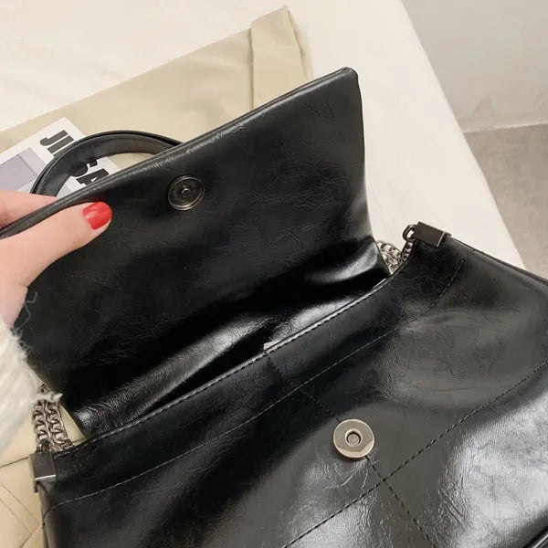 Bolsa Feminina De Couro Transversal Antonela