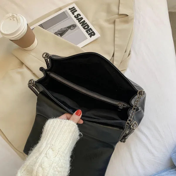 Bolsa Feminina De Couro Transversal Antonela