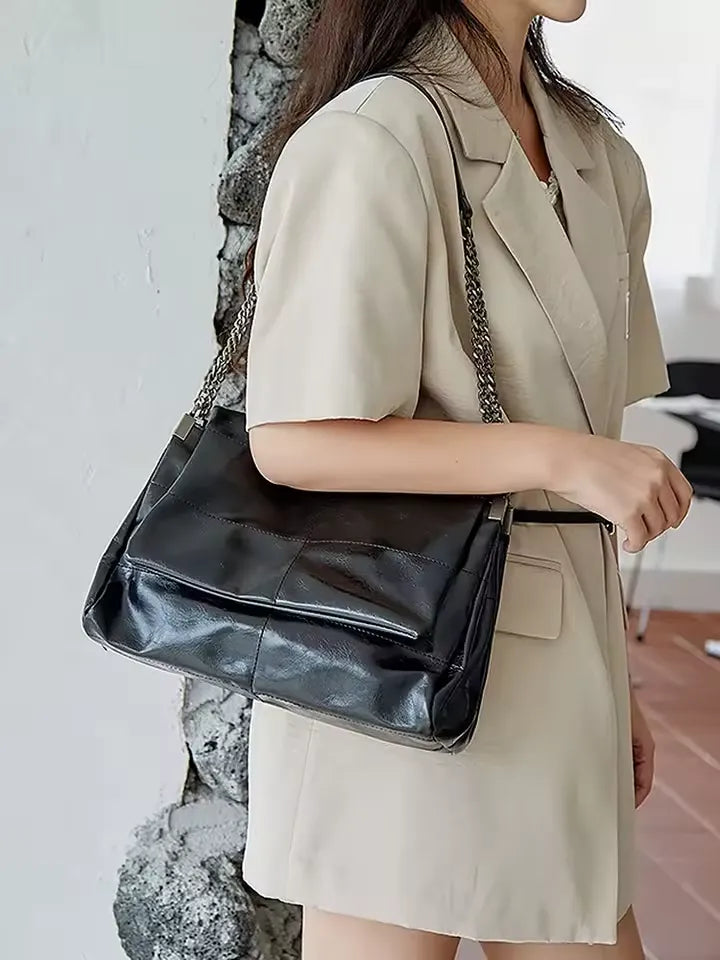 Bolsa Feminina De Couro Transversal Antonela