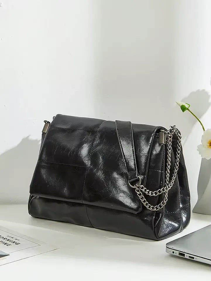 Bolsa Feminina De Couro Transversal Antonela