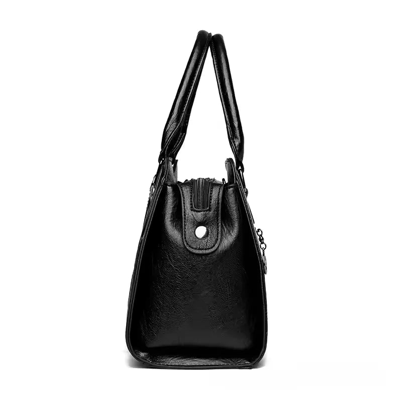 Bolsa Feminina De Couro Transversal Fiorela