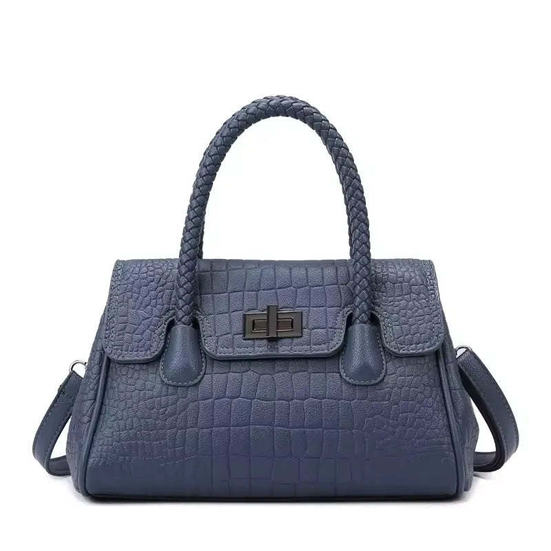 Bolsa Feminina Transversal De Couro Olga