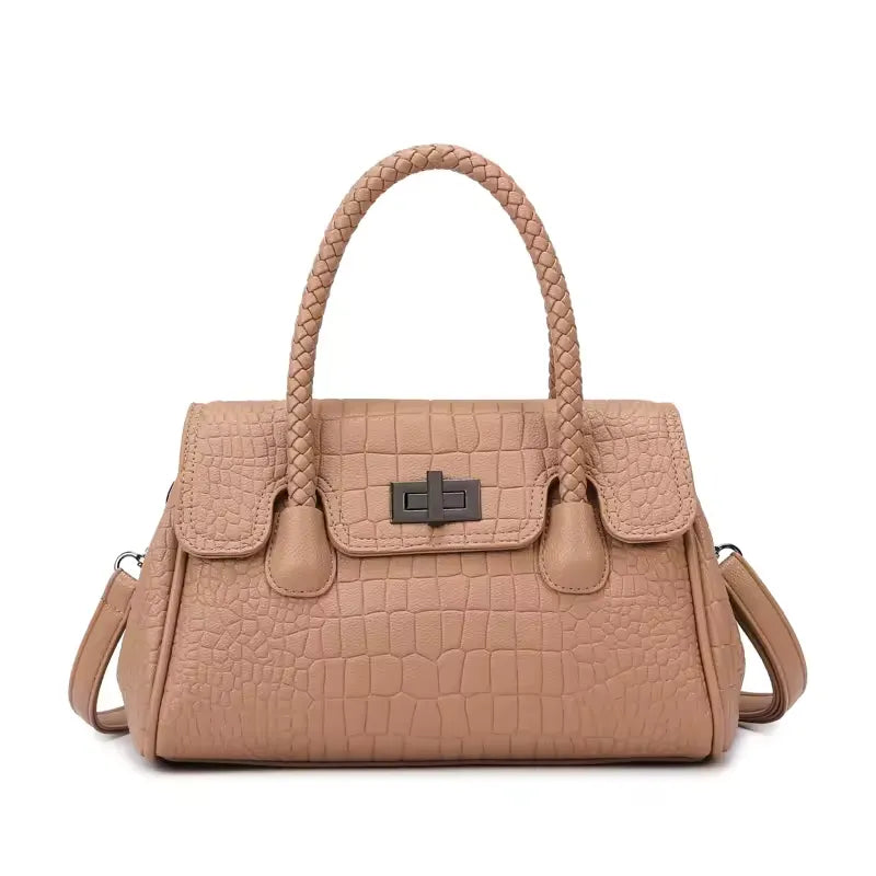 Bolsa Feminina Transversal De Couro Olga