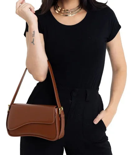 Bolsa Feminina de Couro Ombro Mavi