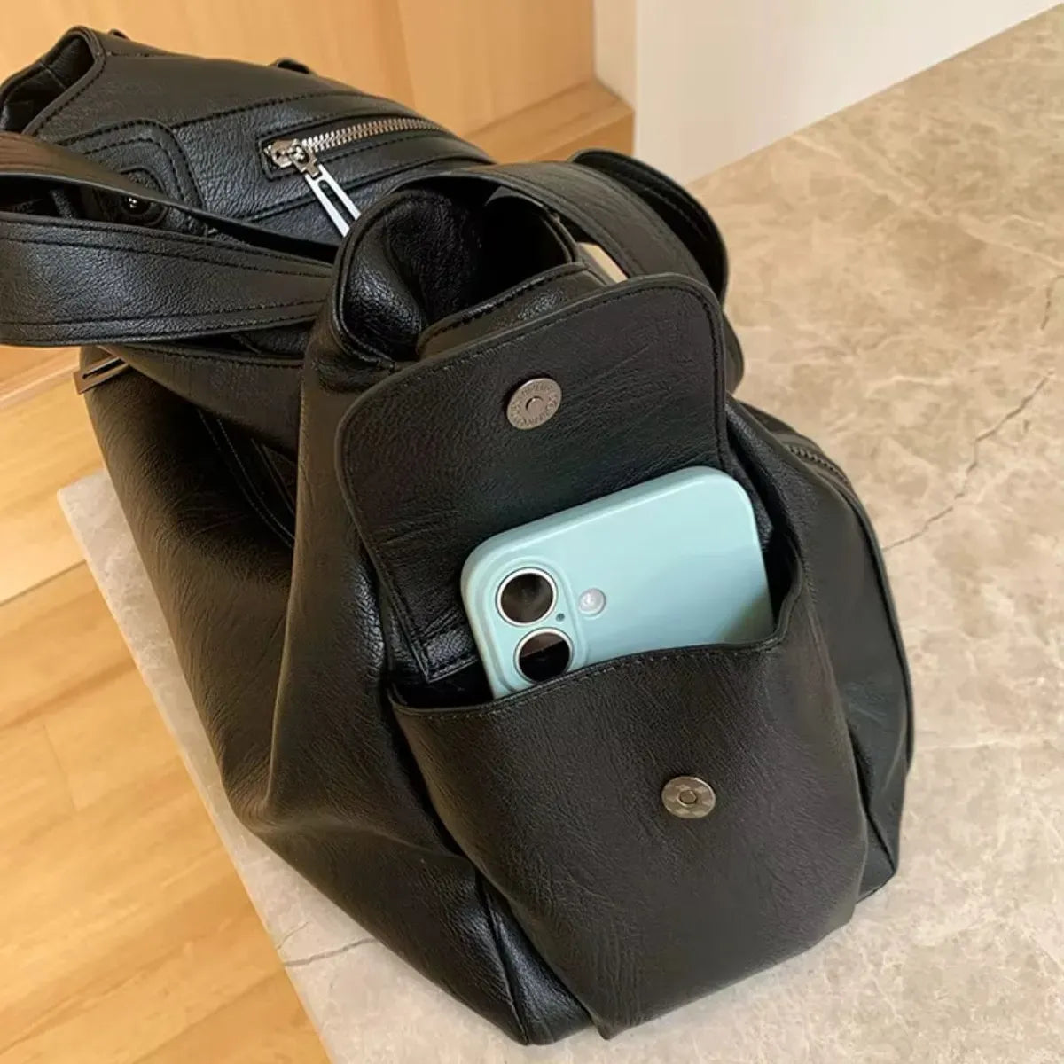 Bolsa Feminina de Couro Tote Líria
