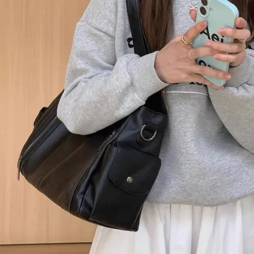 Bolsa Feminina de Couro Tote Líria