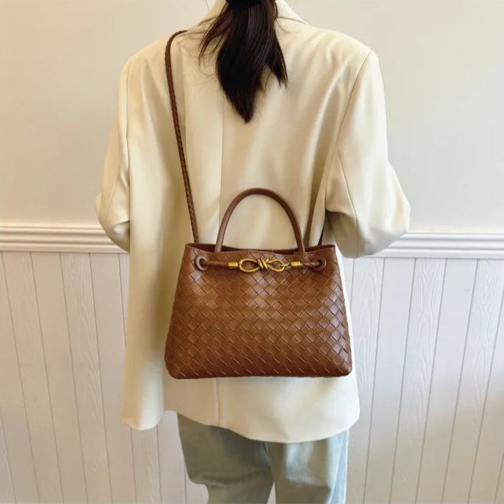Bolsa Feminina de Couro Transversal Serenata