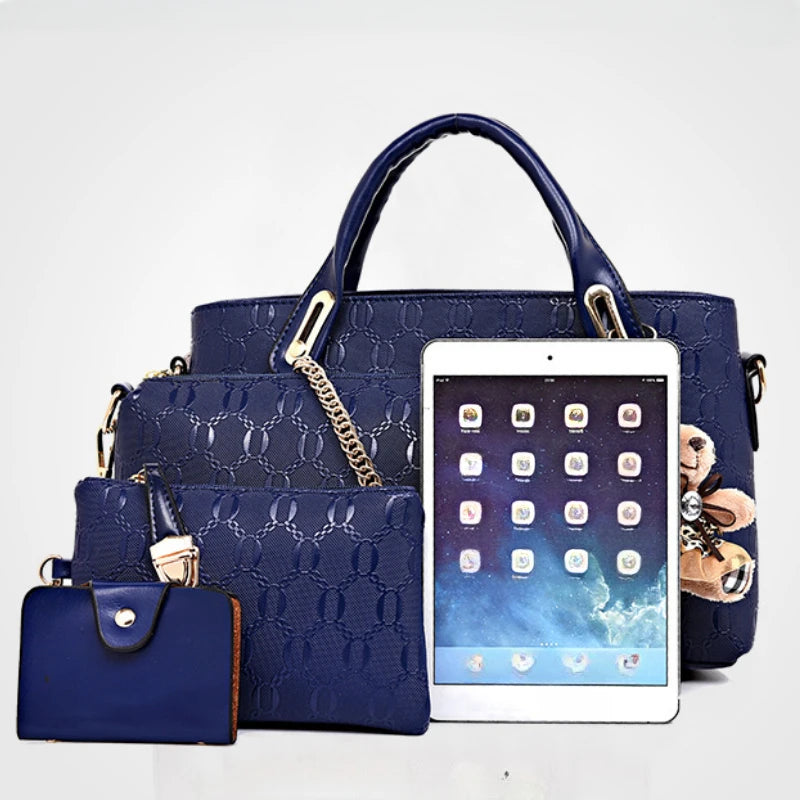 Bolsa Feminina De Couro Parma - Compre 1 leve 4