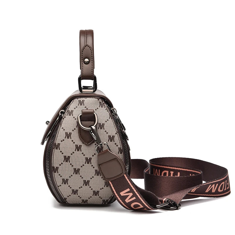 Bolsa Feminina de Couro Transversal Azure