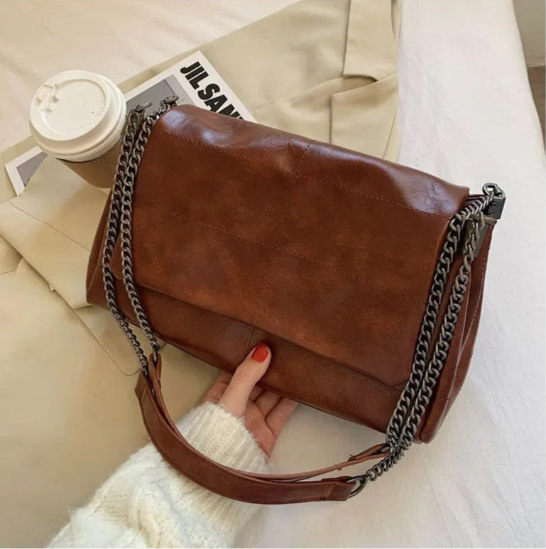 Bolsa Feminina De Couro Transversal Antonela