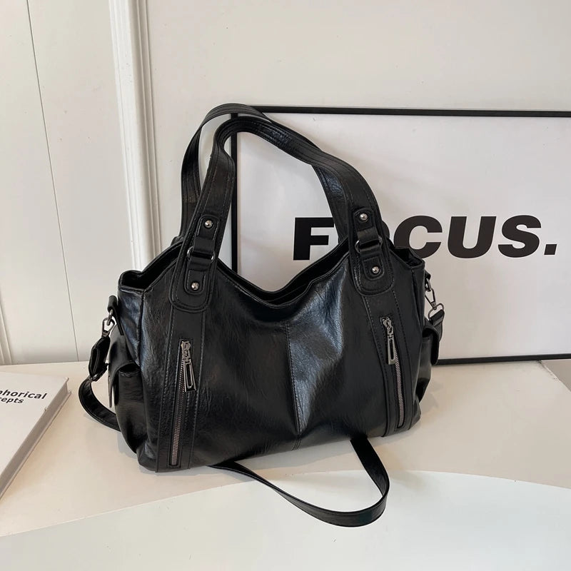 Bolsa Feminina de Couro Tote Líria