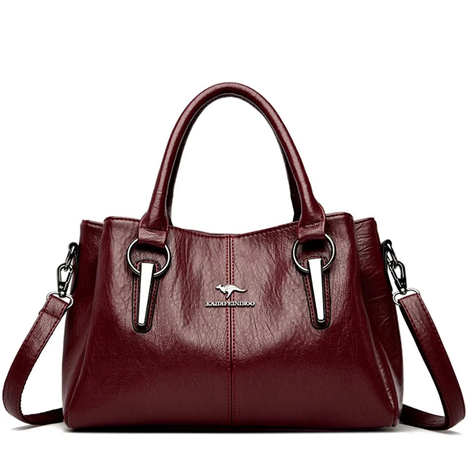 Bolsa Feminina De Couro Transversal Savana