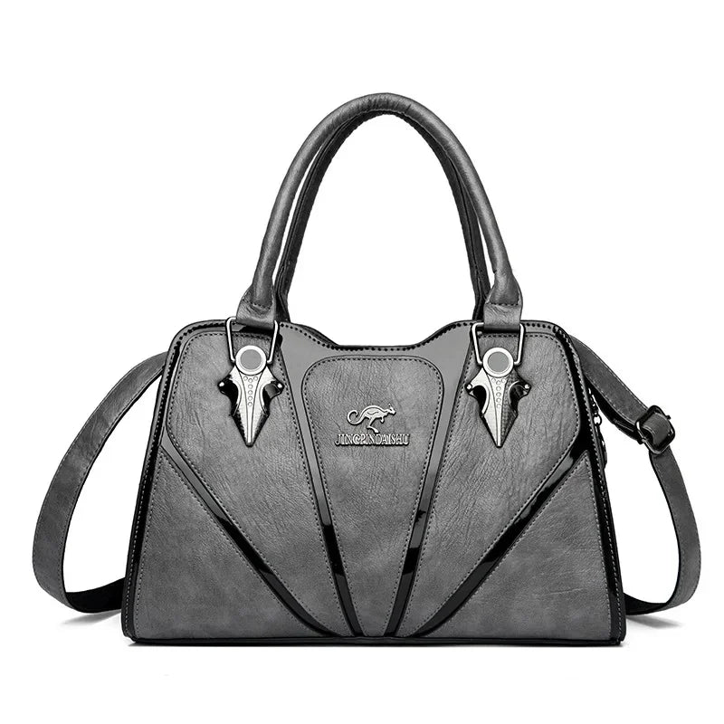 Bolsa Feminina De Couro Transversal Fiorela
