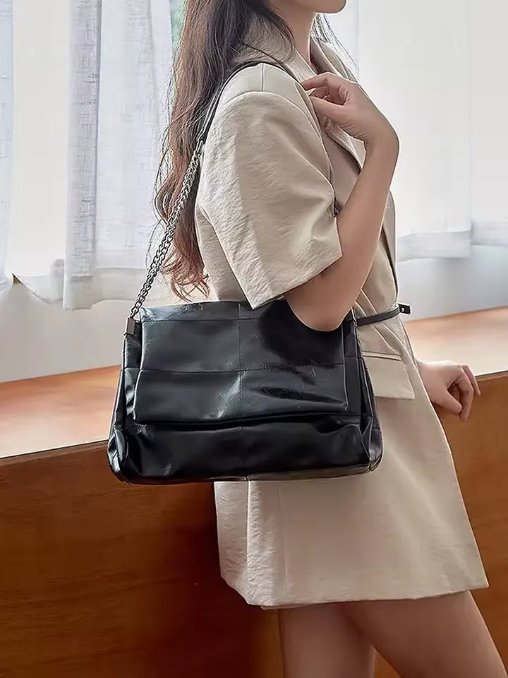 Bolsa Feminina De Couro Transversal Antonela