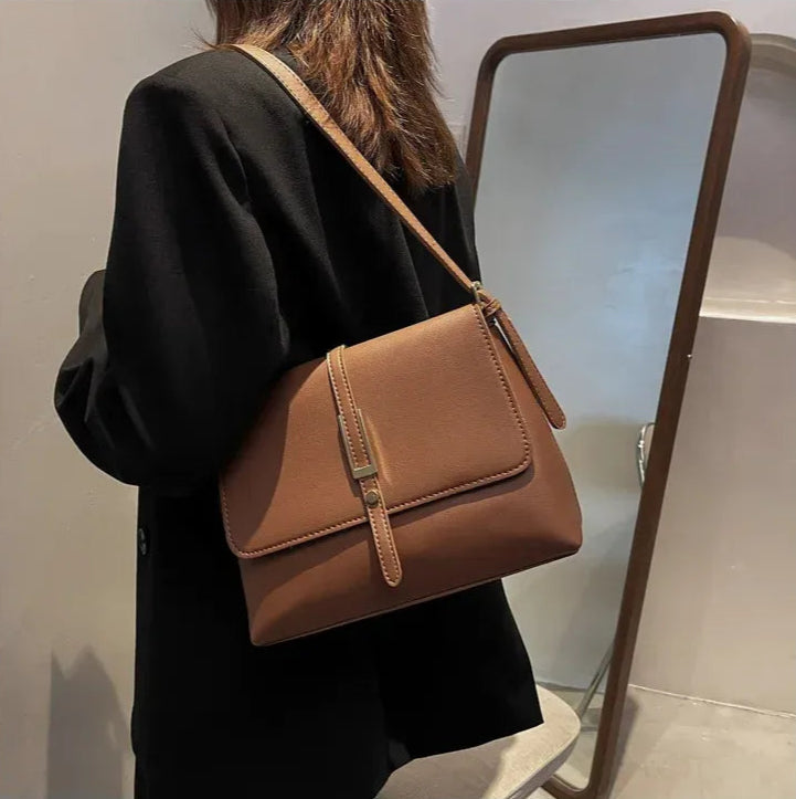 Bolsa Feminina De Couro Transversal Avila