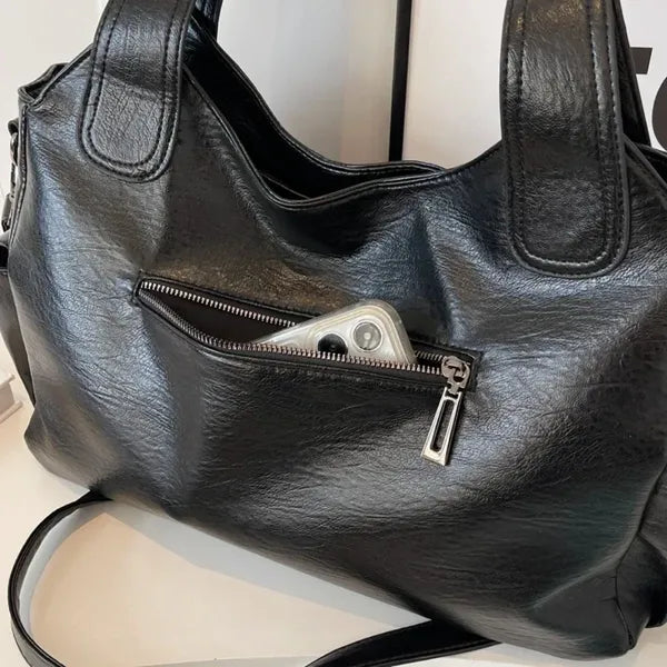 Bolsa Feminina de Couro Tote Líria