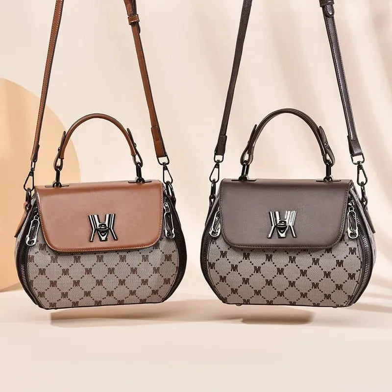 Bolsa Feminina de Couro Transversal Azure