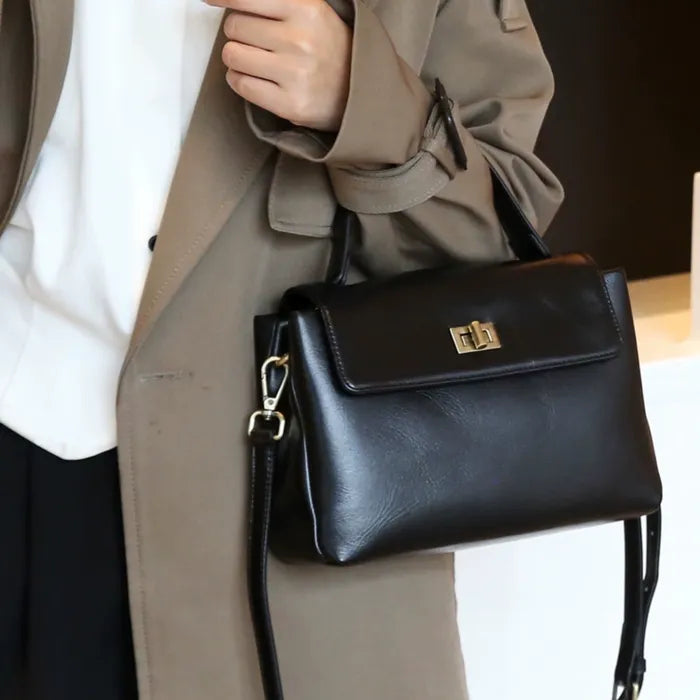 Bolsa Feminina de Couro Transversal Santorini