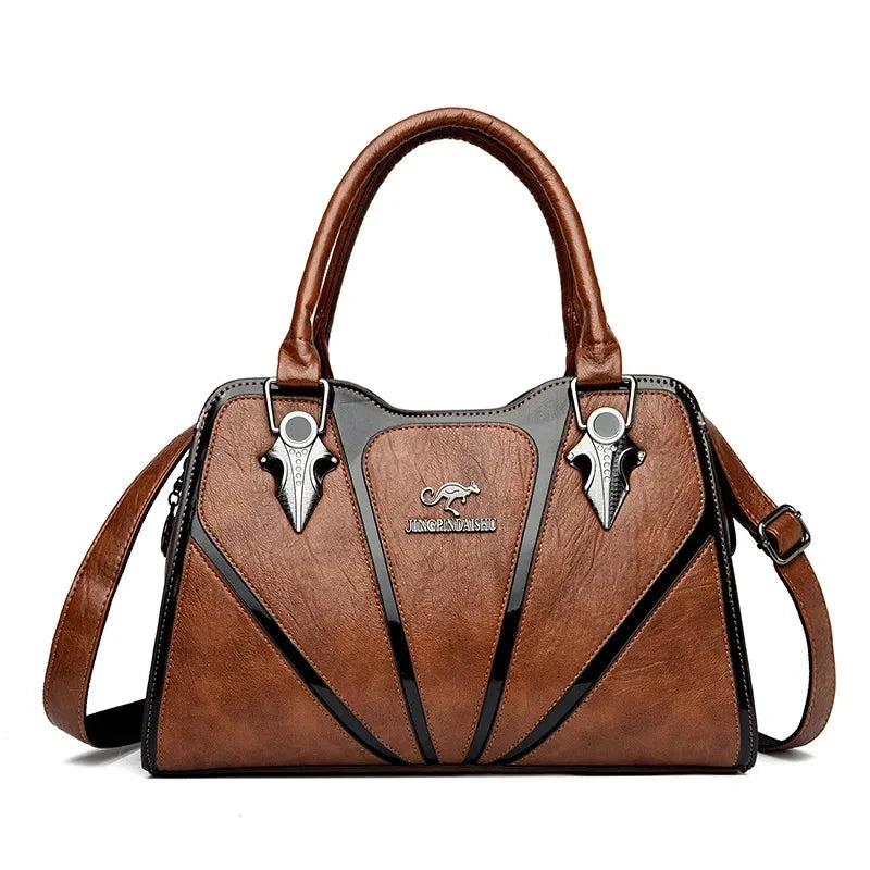 Bolsa Feminina De Couro Transversal Fiorela