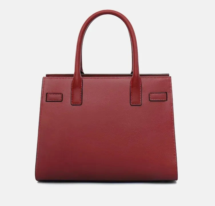 Bolsa Feminina De Couro Transversal Oásis