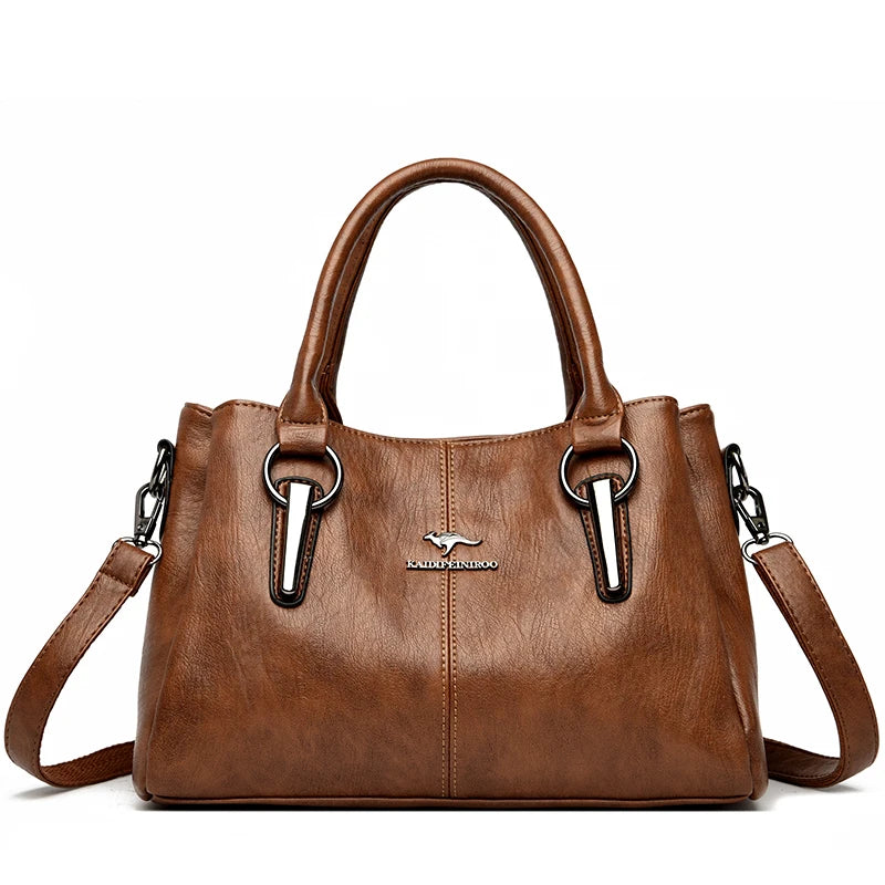 Bolsa Feminina De Couro Transversal Savana