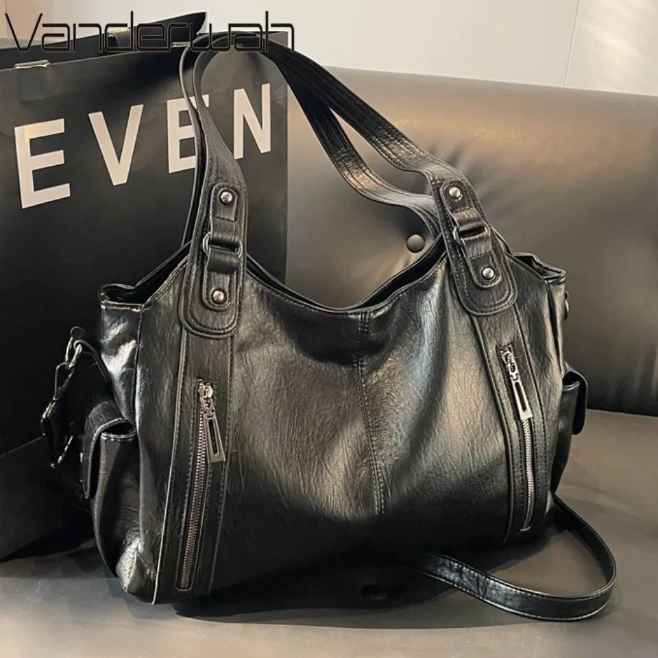 Bolsa Feminina de Couro Tote Líria