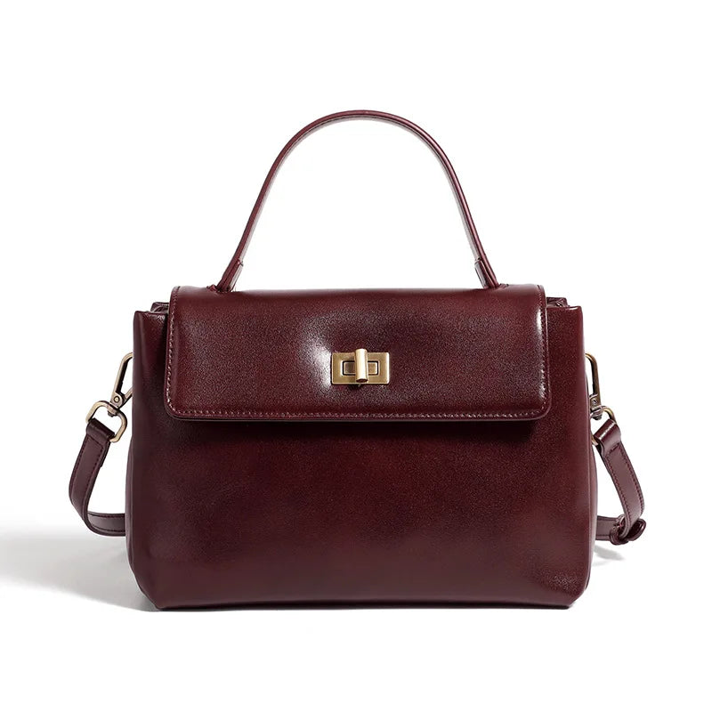 Bolsa Feminina de Couro Transversal Santorini