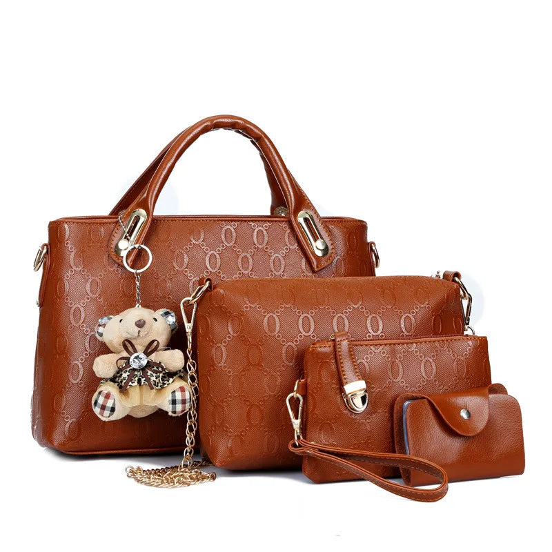 Bolsa Feminina De Couro Parma - Compre 1 leve 4