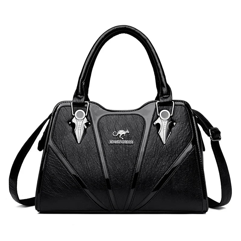 Bolsa Feminina De Couro Transversal Fiorela