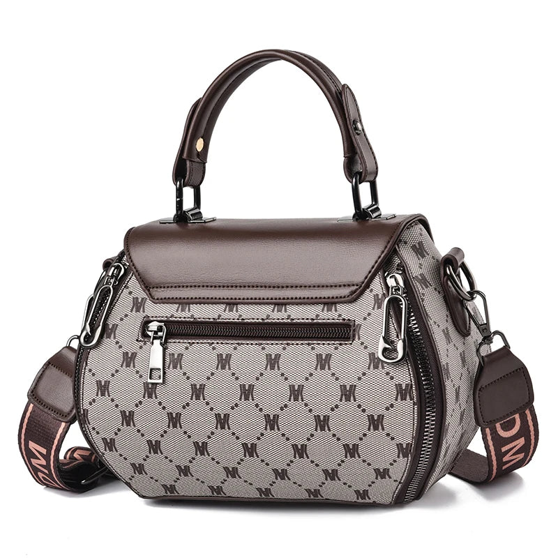 Bolsa Feminina de Couro Transversal Azure