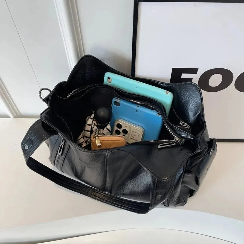 Bolsa Feminina de Couro Tote Líria